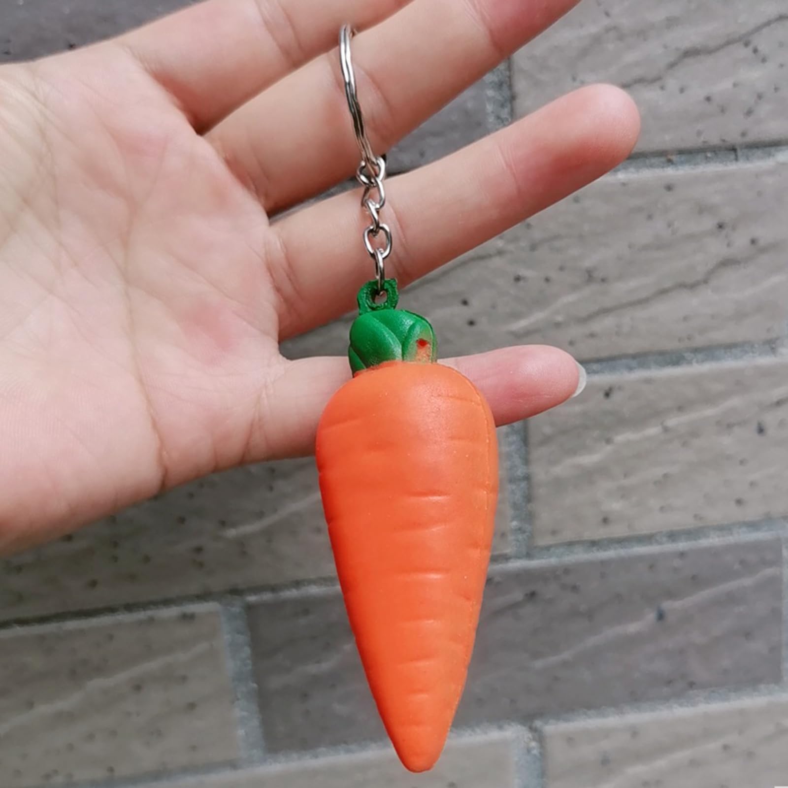 Amazon | BFLCTTBD 8個 にんじんキーホルダー 野菜キーホルダー